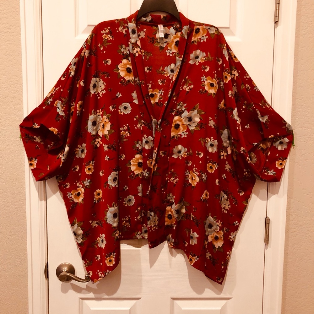Floral Kimono Med-XL - Picture 4 of 7